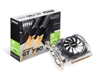MSI N730-2GD3V2 GT730 2GB DDR3 128Bit HDMI 16x Ekran Kartı - 1